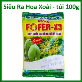 Siêu ra hoa xoài FOFER X3 , kích ra hoa đồng loạt, tăng đậu trái