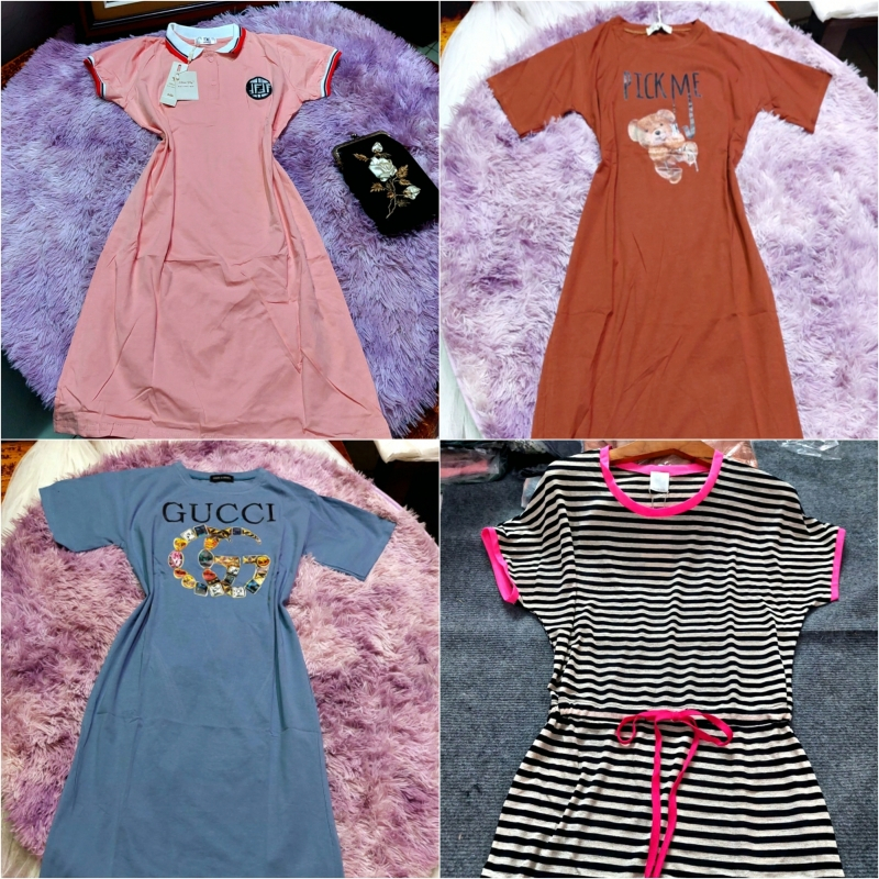Đầm Thun Suông Freesize Nhiều Mẫu