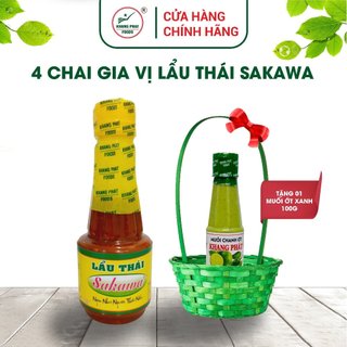 Gia vị lẩu thái Sakawa 250g, sốt nấu lẩu thái chuẩn vị, gia vị hoàn chỉnh đậm đà KHANG PHÁT FOODS