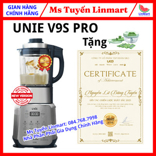 Máy làm sữa hạt unie v9s pro - dễ vệ sinh