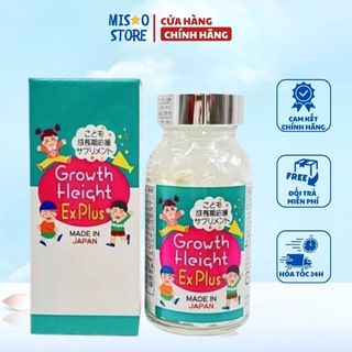 Viên uống hỗ trợ tăng chiều cao Growth Height EX Plus Nhật Bản - Lọ 300 viên