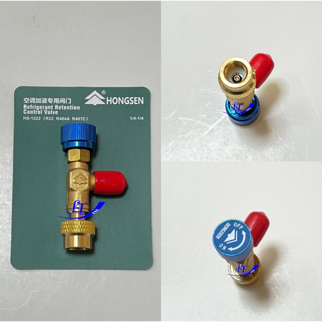 Van chống bỏng sử dụng cho gas lạnh R22, R134 - Van chống bỏng R22 loại tốt (Dùng cho Gas R22,R404)