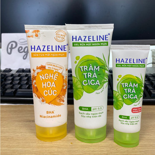 Sữa rửa mặt HAZELINE  sửa rửa mặt Matcha Lựu Đỏ  srm matcha,hoa cúc loại 50g / 100g / 40g