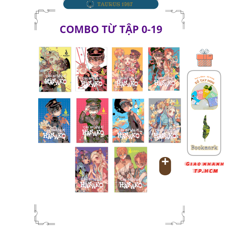 Sách Cậu Ma Nhà Xí Hanako - Bộ từ Tập 0-19