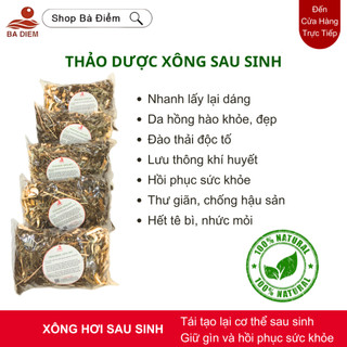 10 Lá Xông Sau Sinh | Thuốc Xông Sau Sinh Tránh Hậu Sản, Giảm Stress, Thải Độc Cơ Thể - Shop Bà ĐIểm
