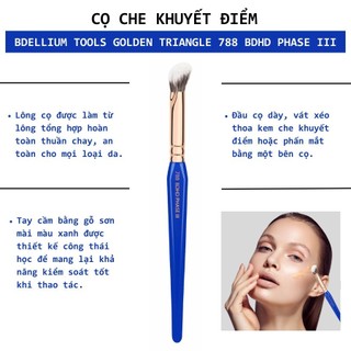 Cọ Che Khuyết Điểm Chuyên Nghiệp Bdellium Tools Golden Triangle 788