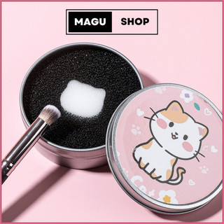Rửa cọ khô Happy MakeUp - Dụng cụ rửa cọ trang điểm khô tiện dụng mã HP280