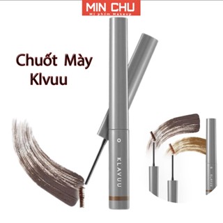 Mascara mày Klavuu chuốt lông mày đầu nhỏ tự nhiên cao cấp bao gồm 2 màu chính hãng