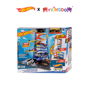 Mô Hình Đồ Chơi Hot Wheels Tháp Đua Biến Hình City HKX43