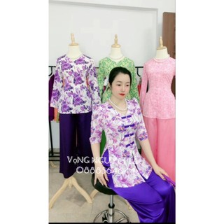 ÁO LẺ BÀ BA,CHẤT LỤA MỀM MỊN