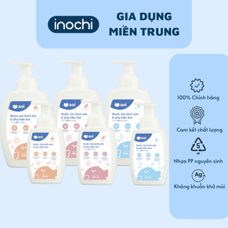 Chính hãng aoi - nước rửa bình sữa & phụ kiện aoi nhiều hương, dung tích 300ml, 500ml