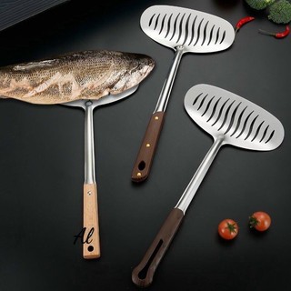 Xẻng lật cá inox bản rộng