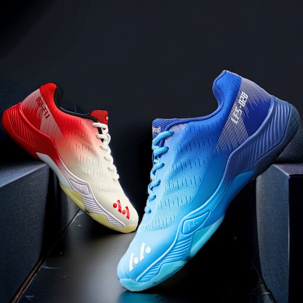 Giày Thể Thao Lefus L020 - Giày Cầu Lông, Bóng Chuyền thời trang da PU bền lớp lưới thoáng khí