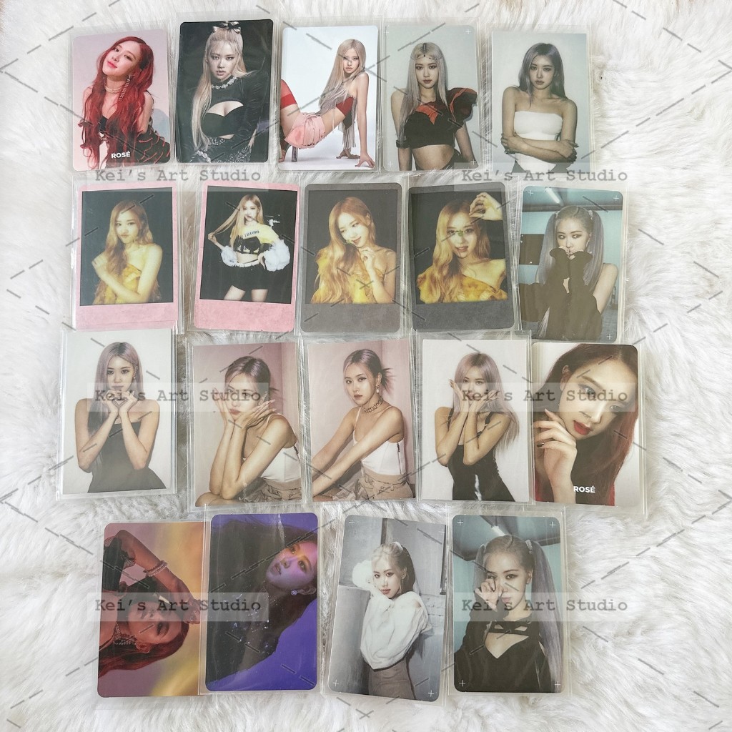 [CARD OFF] Card Rosé blackpink (mặc định df - đọc kĩ mô tả)