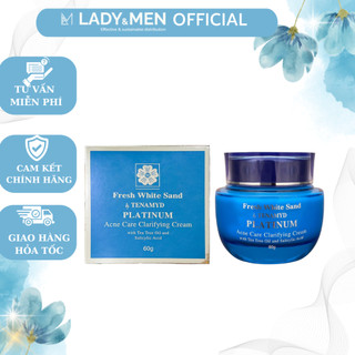 Kem dưỡng Tenamyd Platinum Acne Care Clarifying Cream 60g dành cho da mụn - Hàng chính hãng - Lady & Men Viet Nam