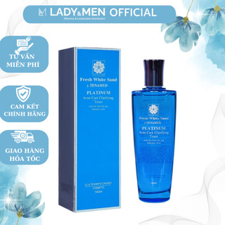 Nước dưỡng dành cho da dầu mụn Tenamyd Platinum Acne Care Clarifying Toner 140ml - Hàng chính hãng - Lady & Men Viet Nam