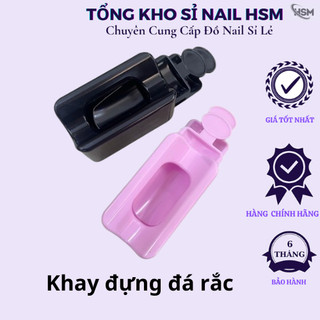 Khay hứng đá rắc nail, bột, nhũ trang trí móng các loại - Khay đựng nhũ rắc tiện lợi NAI-HSM
