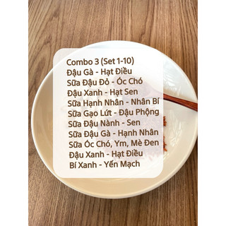 Combo hạt nấu sữa hạt