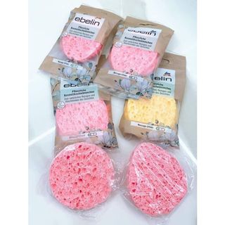 Bọt biển rửa mặt Ebelin set 2 (Đức) - 	 4066447272369