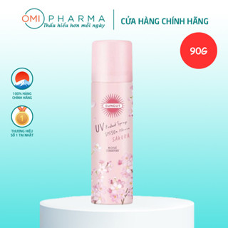 Xịt Chống Nắng Suncut SPF 50+ PA++++ Hương Hoa Anh Đào Nhật Bản Chai 90G