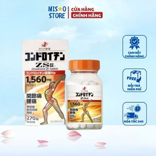 Viên uống hỗ trợ xương khớp Chondroitin ZS nhện Nhật Bản chính hãng - Hộp 270 viên