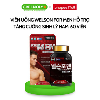 Tăng Cường Sinh Lý Nam Bổ Thận Tráng Dương Welson For Men 60 viên