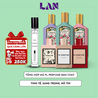 Nước Hoa Nữ Bloom Hồng Đỏ Tím Flora Gorgeous Gardenia 2021 Chính Hãng PL PEFUME 10ml Vườn Hoa Thơm