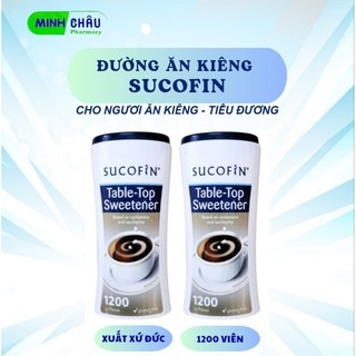  ✅  Chính hãng  ĐƯỜNG ĂN KIÊNG SUCOFIN  HUXOL BẢN CŨ  - Hộp 1200 viên Xuất xứ Đức 