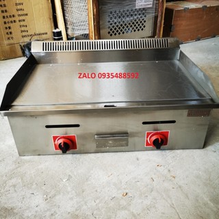 bếp chiên mặt phẳng ,bếp chiên rán mặt phẳng tepphanyaki kiểu nhật dùng gas kích thước 73cm bảo hành 12 tháng