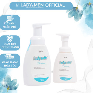 Bọt rửa phụ khoa phụ nữ Ladysofts Premium Laclé 100ml - 250ml hỗ trợ dưỡng ẩm, làm sạch, mùi thơm - Lady & Men Viet Nam