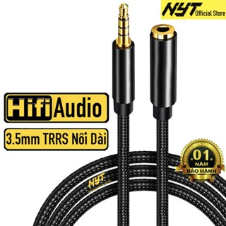Cáp Nối Dài Cổng 3.5mm Hỗ Trợ Mic Siêu Xịn NYT ATN103 Chính Hãng - BH 12T Đổi Mới