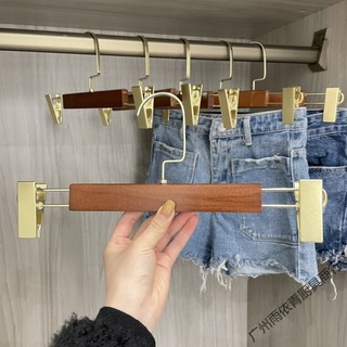 Móc kẹp gỗ treo quần áo người lớn cao cấp 32cm