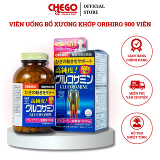 Viên uống bổ xương khớp Nhật Bản Glucosamine 1500mg Orihiro Japan - 900 viên