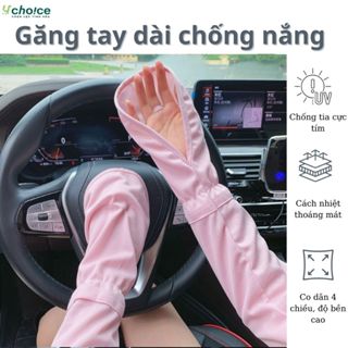 Găng tay chống nắng cho nữ, chống tia UV, tia cực tím, bao tay đi nắng xỏ tay hở ngón thoáng khí.