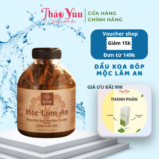 Dầu Xoa Bóp Mộc Lâm An Dr Cell Hỗ Trợ Giảm Đau Nhức Tê Bì Chân Tay 400ml