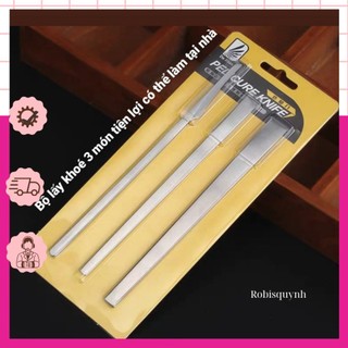 Bộ Dụng Cụ Lấy Khoé Móng Chân 3 Món