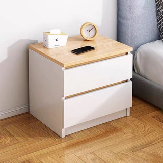 Tủ tab kê đầu giường nhiều ngăn kéo BAMBOOHOME, kệ để đồ trang điểm lắp ghép tiện lợi chất liệu gỗ MDF phủ melamin - D52