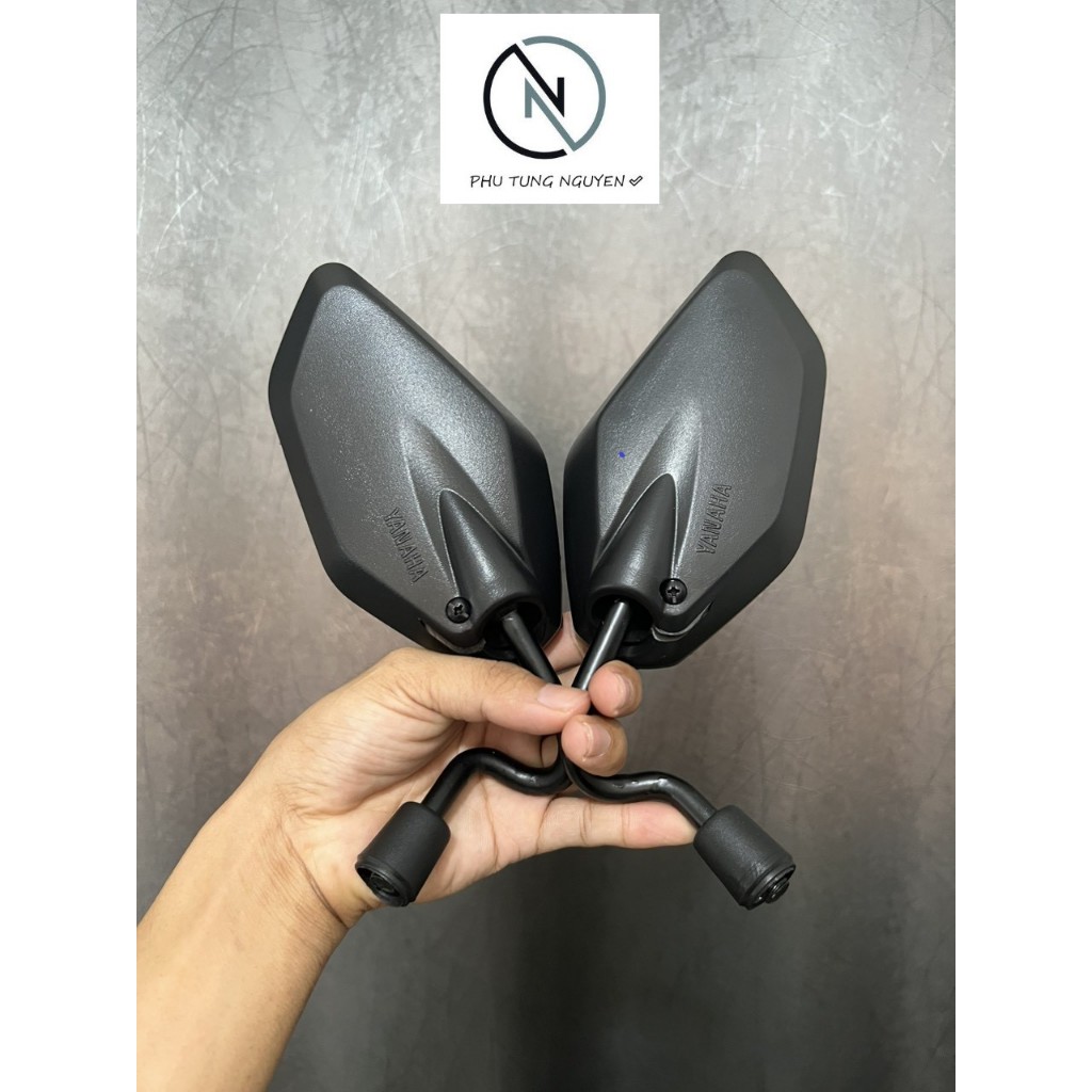 Gương chiếu hậu Ex150 chân cong, cặp trái phải (có bán lẻ bên trái, phải) gắn cho xe ya và nhiều xe khác, giá tốt