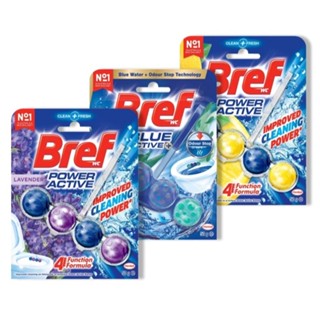 Viên khử mùi treo bồn cầu Bref - Vỉ 4 viên