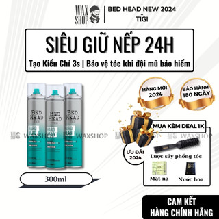 Chai xịt giữ nếp tóc cao cấp Hard Head Tigi Bed Head giữ nếp, tạo kiểu tóc - Waxshop