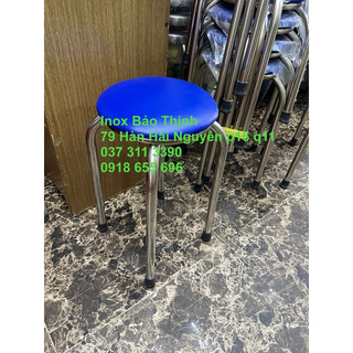 Ghế đẩu inox