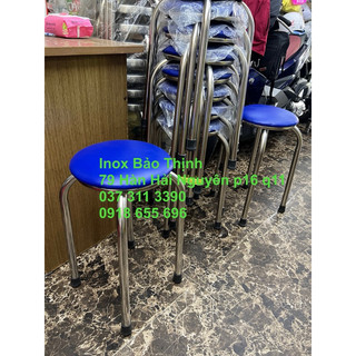 Ghế đẩu inox