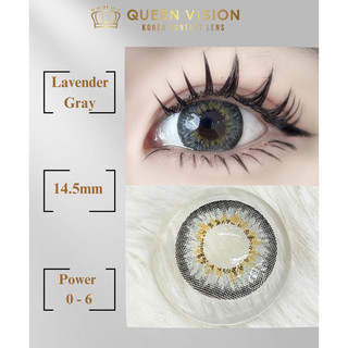 Lens mắt màu Lavender Gray xám hoa tiết vân tây