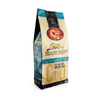 Combo 5 túi cà phê bột rang xay culi nguyên chất - con chồn vàng - túi kraft 100gr