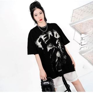 LOCAL BRAND Áo thun The Weird Phong Cách Unisex Form Rộng mẫu mới nhất năm 2024