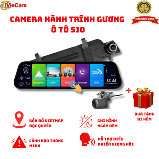 Camera hành trình ô tô - Camera hành trình ô tô S10 Vietmap S2 FullHD bản đồ navitel cảnh báo tốc độ