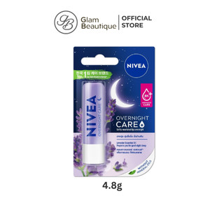 Son Dưỡng Môi Ban Đêm Overnight Care Lavender Nivea 4,8g Glam Beautique