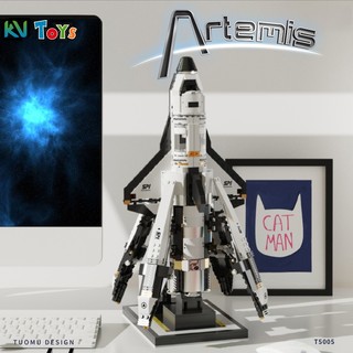 Đồ chơi lắp ráp mô hình tên lửa, tàu vũ trụ không gian spaceship apollo nasa 1 no.t5005 với 810+ mảnh ghép