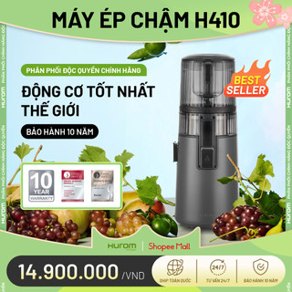 Máy ép chậm Hurom H410- Bảo hành chính hãng 10 năm - Phân phối độc quyền tại Việt Nam