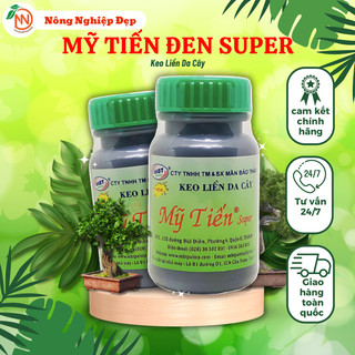 Mỹ Tiến Đen Super – Keo Mau Liền Da Cây hũ 100g